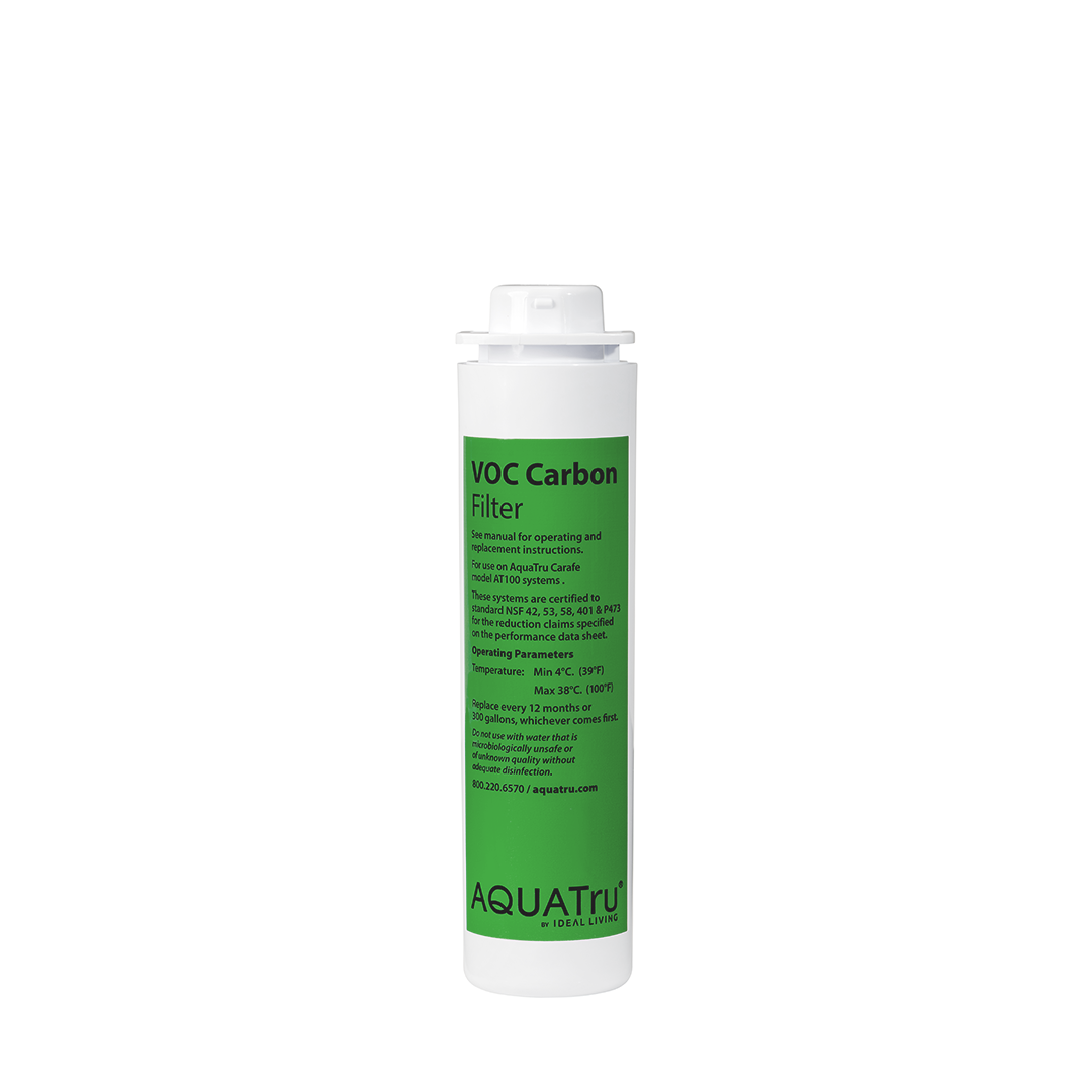 AquaTru Carafe - VOC Carbon filter