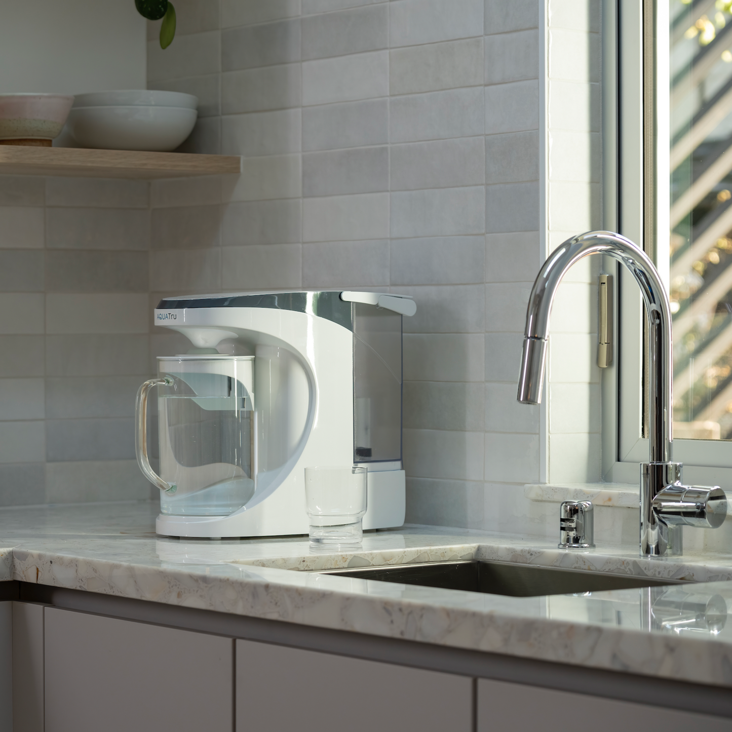 AquaTru Carafe - Ensemble Complet