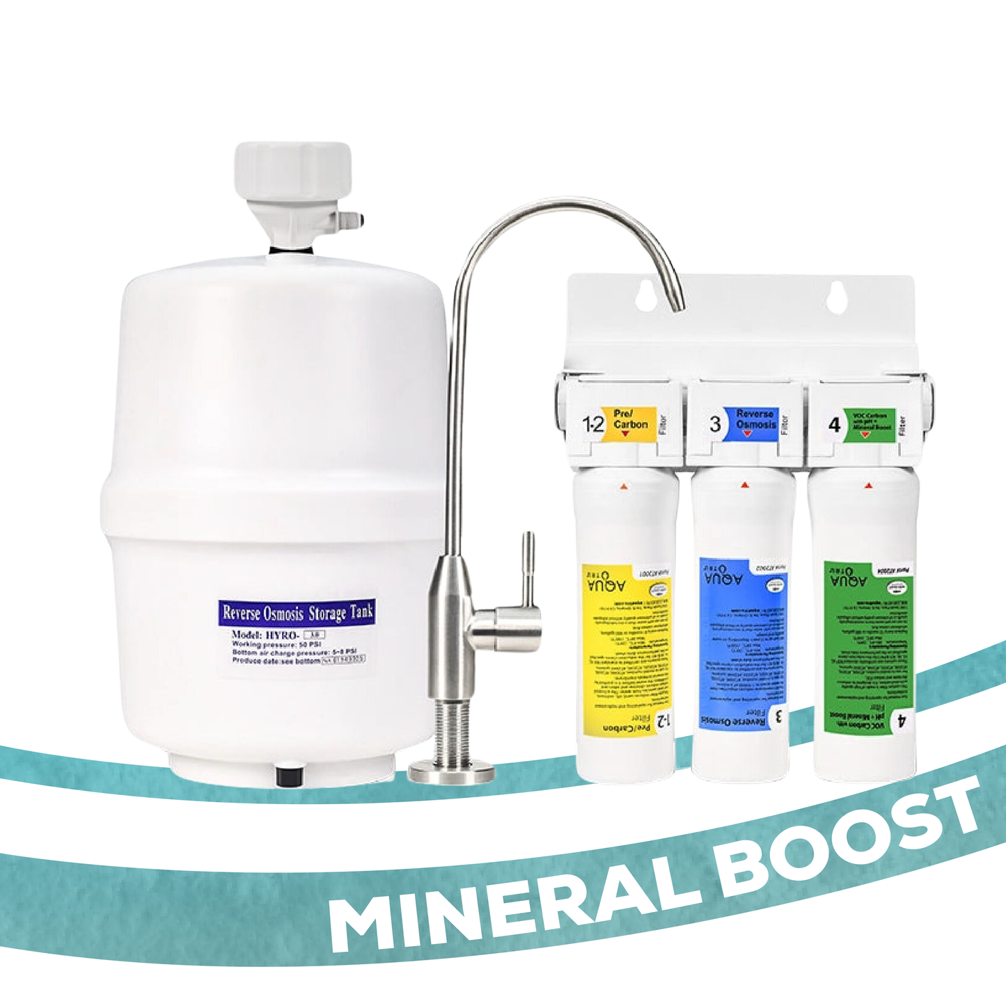 AquaTru Under Sink - Pack alcalino de filtros para 2 años