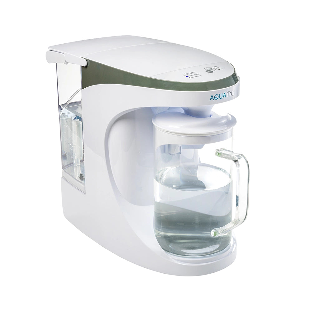 AquaTru Carafe - Filtre à osmose inverse de comptoir de petite taille –  AquaTru Water