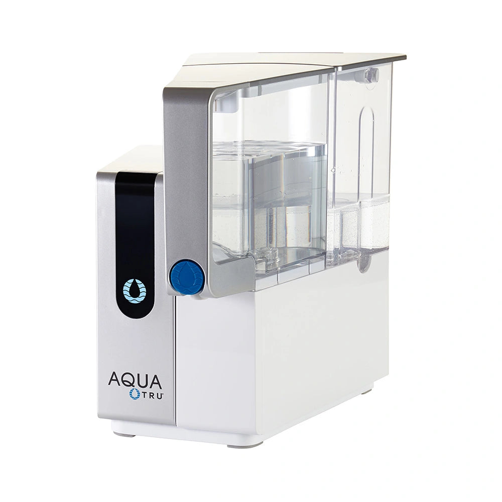 AquaTru Classic Wasserfilter + 1 Jahr Filterpaket + KOSTENLOSE Entkalkungs-Set!