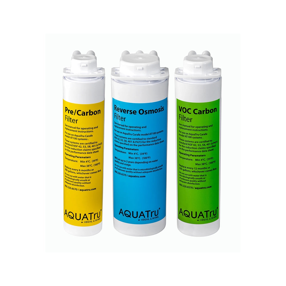 AquaTru Carafe Wasserfilter - Komplett-Set