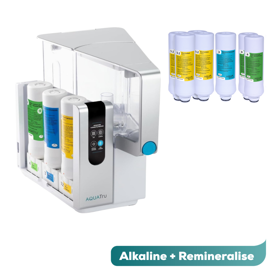 AquaTru Classic - Alkaline Unit + 2 year Filter Pack
