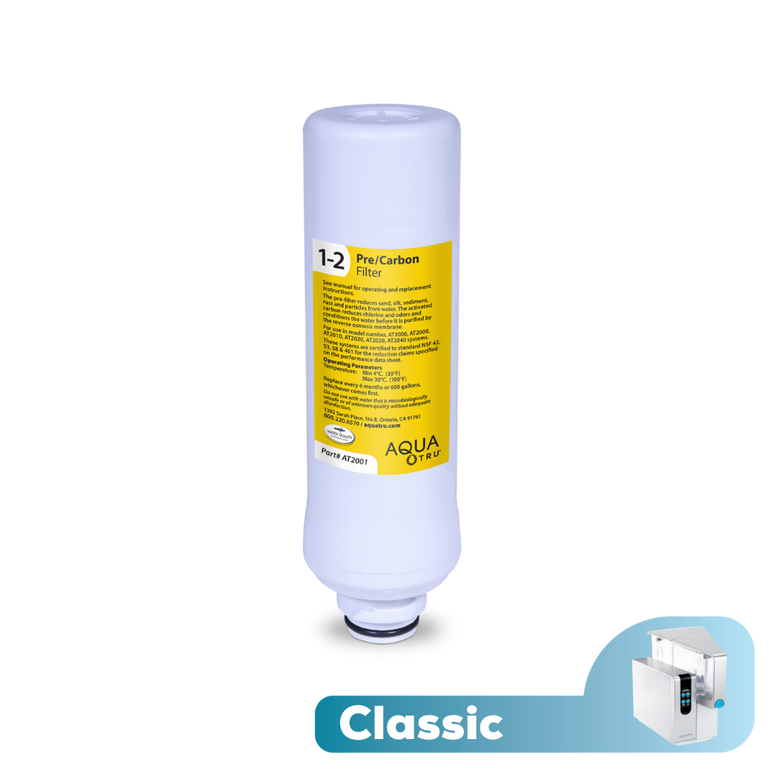 AquaTru Classic - Vorkohlefilter (1-2)