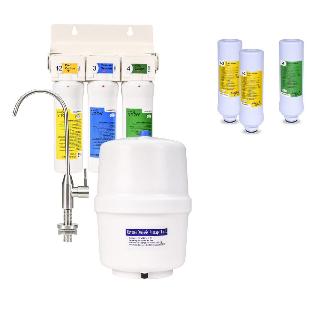 AquaTru Under Sink - Unit + 1 year Filter Pack