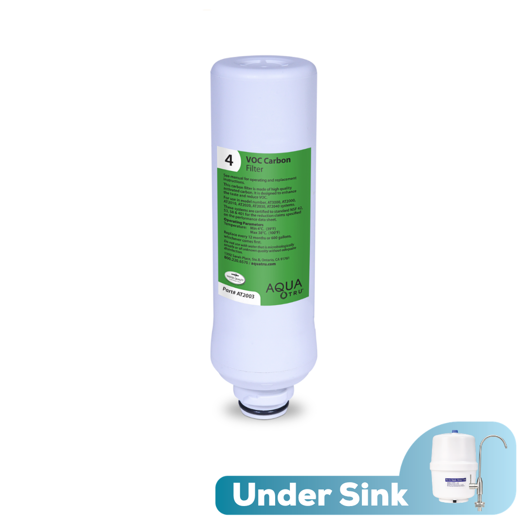 AquaTru Under Sink - VOC-Kohlefilter (4)
