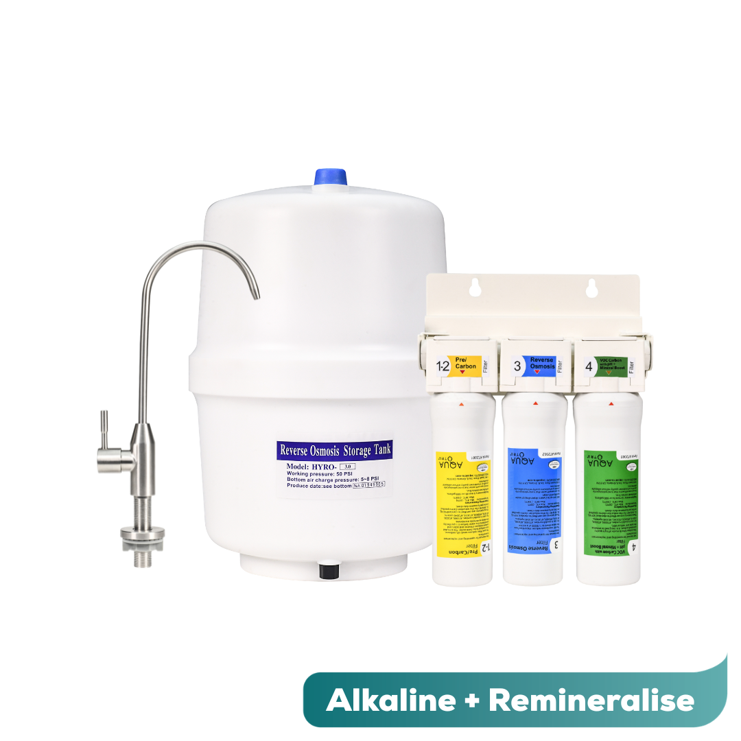 AquaTru Under Sink - Conjunto completo con filtro alcalino - Venta para Socios 