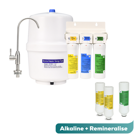 AquaTru Under Sink - Alkaline Gerät + 1-Jahres-Filterpack
