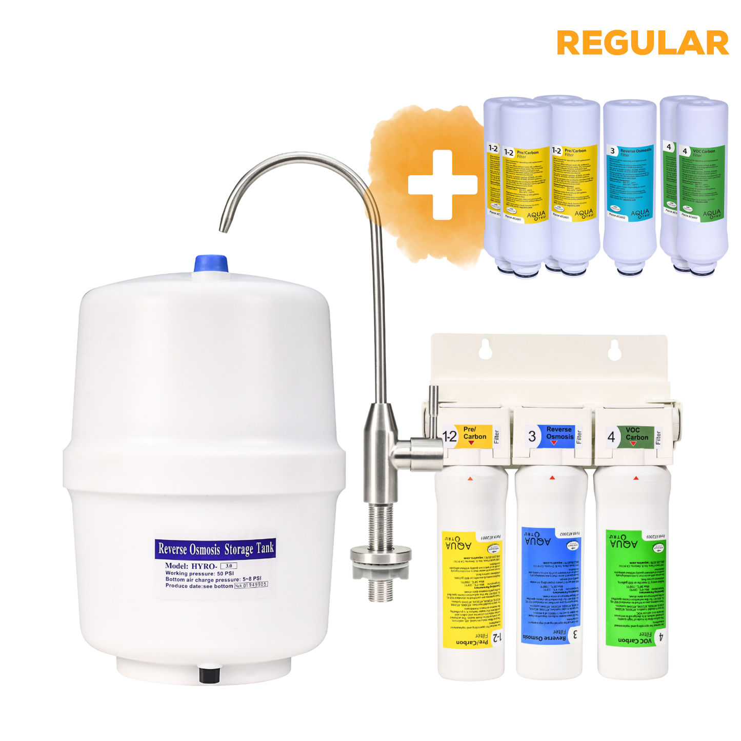 AquaTru Under Sink - Unit + 2 year Filter Pack